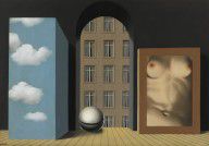 Rene Magritte - The assault (L'Attentat)