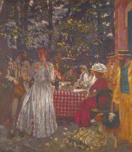 Edouard Vuillard - The Terrace at Vasouy, the Lunch