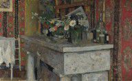 Edouard Vuillard - The Mantelpiece (La Cheminée)