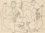 Fernand Léger - Baigneauses sur La Plage, 1942