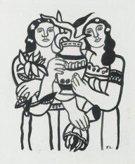 Fernand Léger - étude Pour L'Anniversaire, 1950