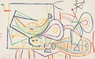 Pablo Picasso-Composition  1948