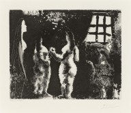Pablo Picasso-En pensant à Goya  Femmes en prison  from Séries 347  1968