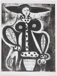 Pablo Picasso-Femme au fauteuil  1948