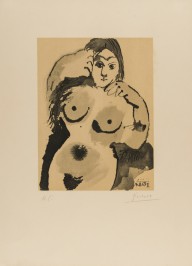Pablo Picasso-Femme Nue (Czwiklitzer 397)  1969-1971