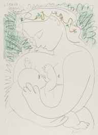 Pablo Picasso-Grand Maternite  1963
