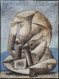 Pablo Picasso-Grande Baigneuse au livre (Large bather with a book)  1937