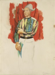 Pablo Picasso-Harlequin  ca. 1919-1920