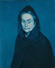Pablo Picasso-La Célestine (La femme à la taie) (La Celestina)  1904