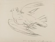 Pablo Picasso-La Colombe volant (Bloch 677; Mourlot 191)  1950