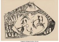 Pablo Picasso-Le Cirque  1945