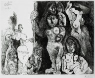 Pablo Picasso-Le théatre de Picasso  Eros et les femmes  1970
