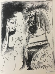 Pablo Picasso-Le Vieux Roi  1959