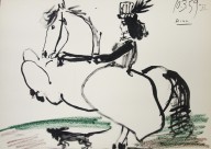 Pablo Picasso-Nina a Caballo XI