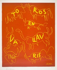 54012------Toros en Vallauris 1960_Pablo Picasso