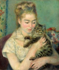 Woman with a Cat-ZYGR37637