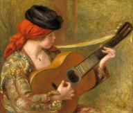 Young Spanish Woman with a Guitar-ZYGR52220