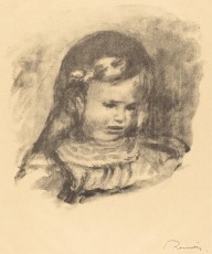 Claude Renoir, head lowered (Claude Renoir, la tete baissee)-ZYGR10149