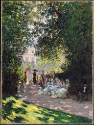 The Parc Monceau Claude Monet
