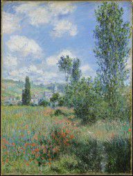 View of Vétheuil Claude Monet
