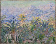 Claude Monet-Palm Trees at Bordighera