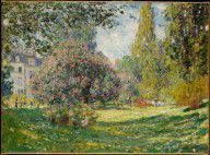 Claude Monet-The Parc Monceau 