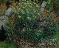 25850633 two-women-among-the-flowers-1875-claude-monet