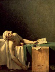 1193522-Jacques Louis David 马拉之死