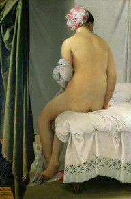 1636140-Jean Auguste Dominique Ingres--The Bather