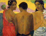 Paul Gauguin Three Tahitians 