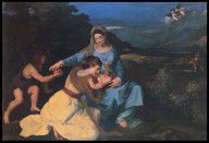Pietro da Cortona Madonna with the Child2C Saint Catherine and Saint John 