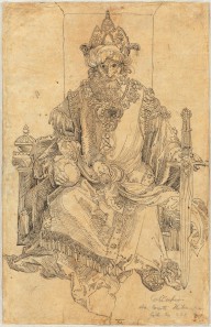 An Oriental Ruler Seated on His Throne-ZYGR152824