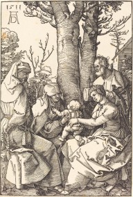 The Holy Family with Joachim and Anne under a Tree-ZYGR54954