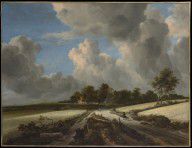 荷兰 Jacob van Ruisdael 麦田 