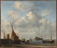 荷兰 Willem van de Velde II 荷兰港口入口 