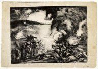 ZYMd-76210-Landscape with Steer c. 1936–37