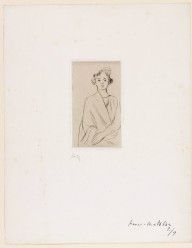 Young Girl with a Spanish Comb (Jeune femme au peigne espagnol)_1919–20