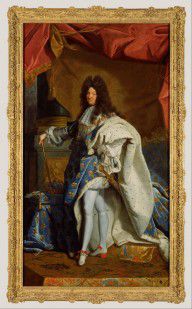 After Hyacinthe Rigaud (French Portrait of Louis XIV 