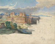 Carl Rottmann (German The Ruins of the Imperial Palaces in Rome 