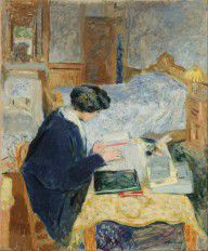 Edouard Vuillard Lucy Hessel Reading (Lucy Hessel lisant) 