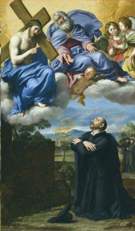 Domenico Zampieri (called Domenichino)-Saint Ignatius of Loyola's Vision of Christ and God the Fa