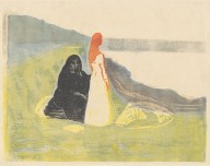 Two Women on the Shore (Frauen am Meeresufer)-ZYGR56602