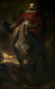 Anthony van Dyck - Equestrial portrait of the Painter Cornelis de Wael