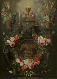 Nicolaes van Verendael - The Holy Sacrament of the Altar
