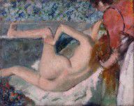Edgar Degas (French After the Bath 