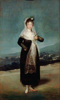 Francisco José de Goya y Lucientes (Francisco de Goya) (Spanish Portrait of the Marquesa de Santi