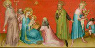Franco-Flemish Master (French or Flemish, active Burgundy, France about 1400) Adoration of the Ma