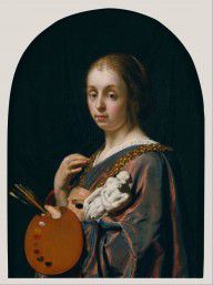 Frans van Mieris the Elder (Dutch Pictura (An Allegory of Painting) 