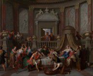 Gerard Hoet (Dutch The Banquet of Cleopatra 