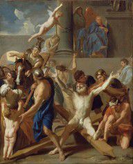 Le Brun, Charles The Martyrdom of St. Andrew 
